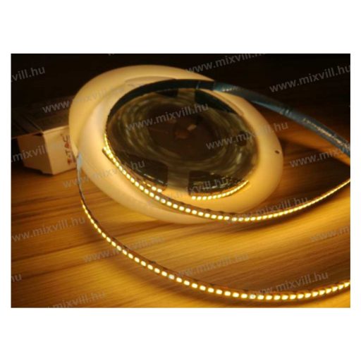 V-TAC SKU-320 Led szalag IP20 240 led/m 3000K 15W/m 1600lm/m 24V DC Samsung Chip 5 év garancia 10m/