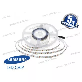   V-TAC SKU-324 Led szalag IP20 120 led/m 4000K 12W/m 1200lm/m 12V DC Samsung Chip 5 év garancia
