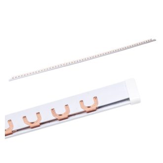   OMU System BB063-1P-U-100 Fázissín 63A villás U típusú 1 pólusú 10mm2 54 modul 1000mm szigetelt