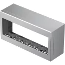 MODUL CUBO falon kívüli doboz IP20 6M ES ezüst AC60ES (31615) hátfal nélkül