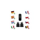 Emos P0068 Távirányítható dugalj 2+f 1 adó+2 vevő max 3000W IP44