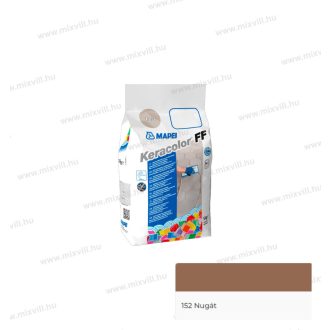   MAPEI Keracolor FF Flex 5kg 152 nugát cementkötésű fugázóhabarcs 6mm fugaszélesség 5N15205A