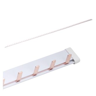   OMU System BB063-1P-I-100 Fázissín 63A tüskés 1 pólusú 10mm2 54 modul 1000mm szigetelt