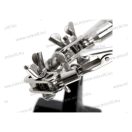 Fahrenheit 10102 paneltartó forrasztáshoz nagyítóval és krokodilcsipeszekkel harmadik kéz