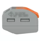 WAGO 222-412 2x0,8-4mm2 Hajlékony+tömör vezetékösszekötő