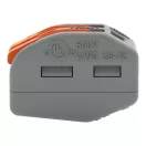 WAGO 222-412 2x0,8-4mm2 Hajlékony+tömör vezetékösszekötő