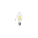 Emos Z74284 Led izzó E27 A67 11W 1521lm 4000K A++ 320° vil.szög 3év garancia