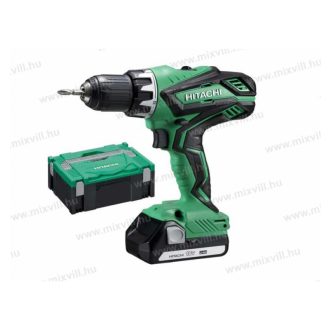   Hikoki DS18DJL-2,5Ah Li-ion Akkus fúró-csavavarozó+ Hitbox HSCII