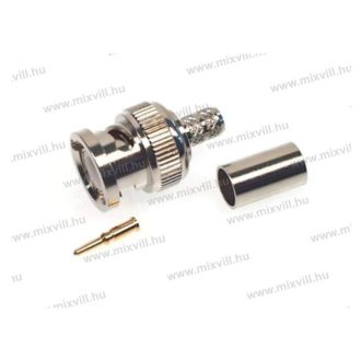 Hikvision HiWatch BNC dugó krimpelhető RG6 kábelre