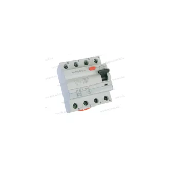   Omu system OMR10 "A" típus 4 pólusú 100A 30mA FI relé A típus 10kA OMR104A100003
