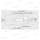 Celo Apolo 9640EKA önfeszítő tűzálló acél alapcsavar funkciótartó 6x40mm 150db/cs