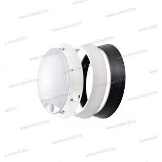   Emos LED mennyezeti lámpa kerek mozgásérzékelővel 14W 1000lm IP54 4000k fekete+fehér keret ZM3231 2é
