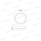 Emos LED mennyezeti lámpa kerek mozgásérzékelővel 14W 1000lm IP54 4000k fekete+fehér keret ZM3231 2é