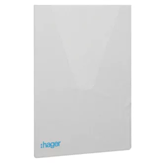 HAGER FZ794 Tervtartó átlátszó műanyag 230x310mm