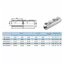 OMU system MC 35-150x12 Szakadófejes kábeltoldó 35-150mm2 42 kV