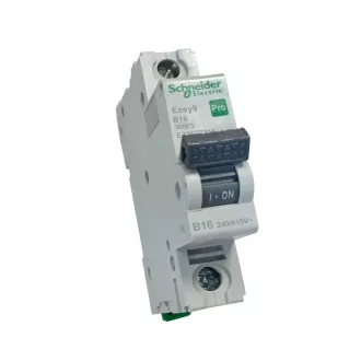   Schneider SE EZ9F27116 EASY9 PRO 6 kA kismegszakító, 1P, B, 16A