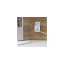 Emos P5660SH 2 az 1-ben konnektoros, digitális termosztát időzítő funkcióval, schuko dugalj