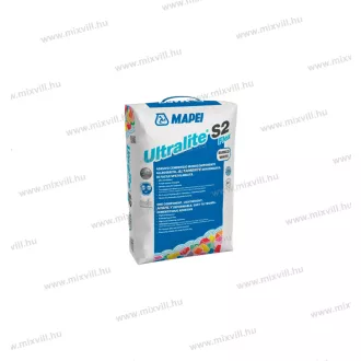  MAPEI Ultralite S2 Flex (LD) szürke 15kg Extrém nagy kiadósságú cementkötésű ragasztóhabarcs 2430515