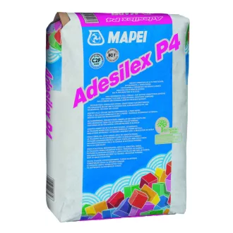  MAPEI Adesilex P4 25kg szürke Gyors szilárdulású cementkötésű aljzatkiegyenlítő beltéri kültér 21822