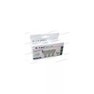   V-TAC SKU-7271 5W GU10 SMD LED 400 lm 6400K hideg fehér 230V 3db/csomag