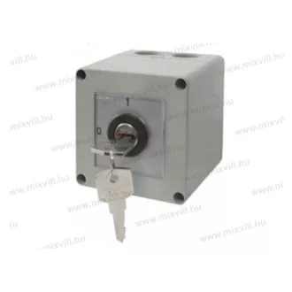   GN 20-8779-P30 3 Pólusú 20A tokozott kulcsos kapcsoló KONCAR