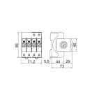 OBO V20-C4-280 4P túlfeszültség 5095164