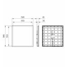 PHILIPS 911401840684 Led Panel 60x60 28,5w 3600lm RC132V 36s/840 PSU IP20/44 W60L60 NOC CoreLine Pan