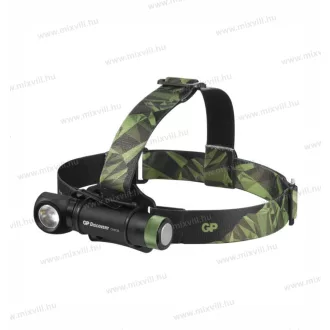   GP CHR35 CREE Led fejlámpa 600lm 130m vil. táv. tölthető P8555