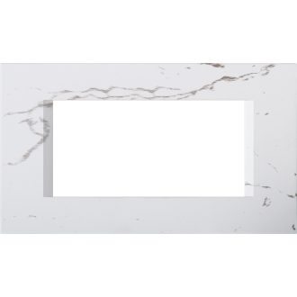   MODUL LINE díszítőkeret 4M SW fehér márvány OL40SW(26452)