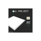 V-TAC SKU-2160246 Led Panel 40W 4950lm 60x60cm semleges fehér 4000K 110° sug. szög driverrel 6db/