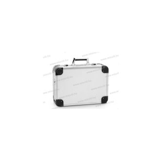   Fém szerszám tartó táska, kulccsal zárható, tartozék vállpánttal 450x330x160mm 10757