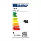 Led izzó E27 A60 5,9W 806lm 4500K filament 3 év garancia EMOS ZF5D43