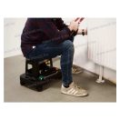 Gurulós szék szerszámtartóval, max.150kg, 44x32x31cm Handy 10998