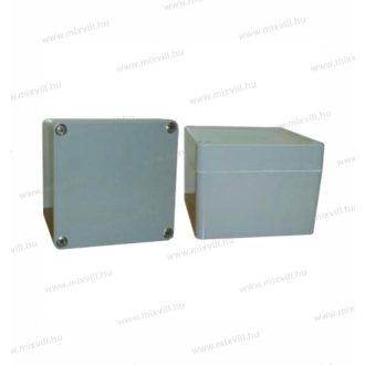   CSP 121209 fali, mennyezeti műanyag doboz, üres 120x120x90mm IP65 szürke, halogénmentes CSP 10121209