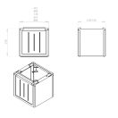PVT KK 66/25 kábelfogadó, magasító CSP 71000047