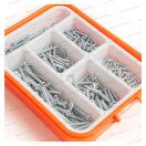 HANDY 04285 önmetsző csavar készlet - 3.5-5 mm - 210 részes