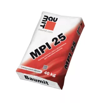   Baumit MPI 25 40kg mész-cement gépi alapvakolat nedves helyiségekbe 151703