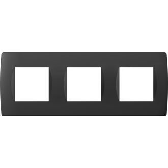 MODUL SOFT díszítőkeret 3x2M SB matt fekete OS26SB(24764)