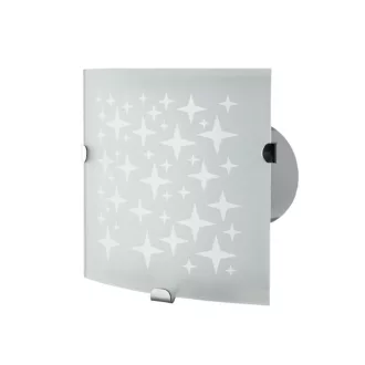   VENTS 100 VITRO Ventilátor edzett üveg előlappal 14W, 105m3/h, 37dB
