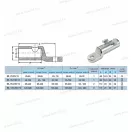 OMU system ML 16-70x12 Szakadófejes saru 16-70mm2