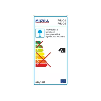   FHL-01 E40 400W fémhalogén 400W-ra szerelt ("A" energiaosztály)