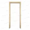 Ajtótok 750x2100mm ajtóhoz bal nyitási irányhoz állítható C 120-139mm B587 natúr tölgy