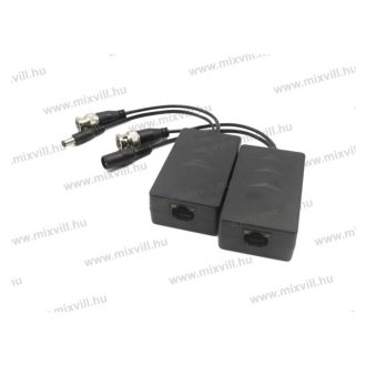   Hikvision 24VDC-in 12VDC-out balun BIZDAH PFM801 4MP 2db/csom