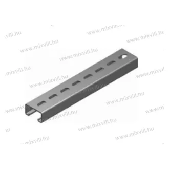   BAKS C szerelősín CWP 40H22/3 1,5mm lemez vastagság CWP 40x22/3 3m/szál