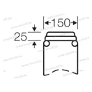 HENSEL MI FP 15 zárófedél