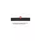 COBRA 9161 fekete kötegelő 290x3,6 100db/csomag