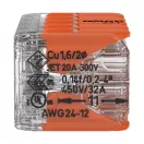 WAGO 221-420 10x0,2- 4mm2 Hajlékony+tömör vezetékösszekötő