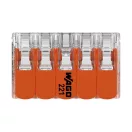 WAGO 221-420 10x0,2- 4mm2 Hajlékony+tömör vezetékösszekötő