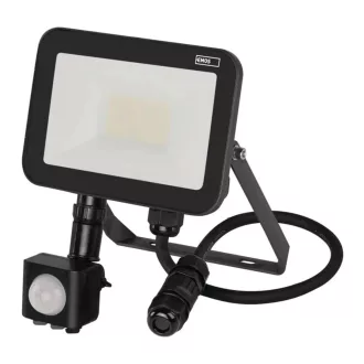   Mozgásérzékelős LED reflektor 20W 2200lm 4000k IP65 Inovo ZS2722 EMOS 5 év garancia