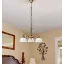 Rábalux 8813 Flossi 3ágú csillár E27 3x40W bronz ("A++"-"E" energiaosztály)